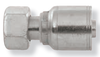 1/4 x M12-1.5 Pulsar 4200 Series Hose Crimp - Female Metric Swivel  42063L-06-04