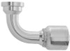 1/2 x 1/2" (1.19" Flange) Pulsar 4200 Series Hose Crimp - Code 61 Flange 90° Elbow  4299-08-08