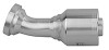 1-1/2 x 1-1/2" (2.38" Flange) Pulsar 4400 Series Hose Crimp - Code 61 Flange 22° Elbow  4429-24-24