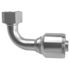 1-1/4 x 1-11/16"-12 Pulsar 4600 Series Hose Crimp - Female ORFS Swivel 90° Elbow  46983-20-20