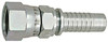 1/4 x 1/4" Pulsar 5000 Series Hose Barb - Female 37° JIC Swivel  5005N-04-04