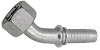 1 x 1" Pulsar 5000 Series Hose Barb - Female BSPP Swivel 45° Elbow  50426-16-16