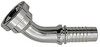 1/2 x 3/4" (1.50" Flange) Pulsar 5000 Series Hose Barb - Code 61 Flange 45° Elbow  5049-12-08