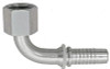 1/2 x 1"-14 Pulsar 5000 Series Hose Barb - Female ORFS Swivel 90° Elbow  50983-10-08