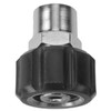 22mm-1.5 x 1/4" Steel Pressure Wash Female Swivel - Female NPT  64008-22-04