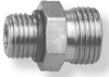 3/4"-16 x M20-1.5 Steel Male ORB  - Male Metric   73011S-08-12