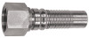 1 x 1" Pulsar 8600 Series Hose Barb - Female BSPP Swivel  86026-16-16