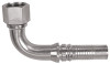 1 x 1" Pulsar 8600 Series Hose Barb - Female 37° JIC Swivel 90° Elbow  8695-16-16