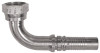 1-1/4 x 1-11/16"-12 Pulsar 8600 Series Hose Barb - Female ORFS Swivel 90° Elbow  86983-20-20