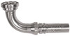 1-1/2 x 2" (2.81" Flange) Pulsar 8600 Series Hose Barb - Code 61 Flange 90° Elbow  8699-32-24