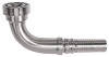 1-1/4 x 1-1/4" (2.13" Flange) Pulsar 8600 Series Hose Barb - CAT® Style Flange 90° Elbow  8699C-20-20