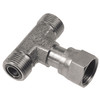 13/16"-16 x 13/16"-16 x 13/16"-16 Steel Male ORFS - Male ORFS - Female ORFS Tee  93T983-08-08