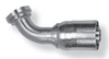 1 x 1" (1.88" Flange) Pulsar 9600 Series Hose Crimp - Code 62 Flange 60° Elbow  9669H-16-16