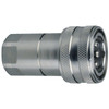 1/8 x 1/8" Stainless Steel ISO "B" Coupler - Female NPT  C101SS-02