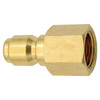 1/4 x 1/4" Brass Pressure Washer Nipple - Female NPT  CPST4B