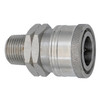 3/8 x 3/8" Stainless Steel Pressure Washer Coupler - Male NPT   CST5SS