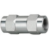 1/4" Steel 5075 PSI Female NPT Check Valve - 5 PSI Crack  CV0808-04