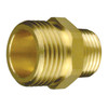3/4"-11.5 x 3/8" Brass Male Water Hose - Male NPT  G1716B-06