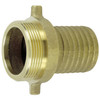 2-1/2 x 1-1/2" Brass NST Pin Male - Hose Barb  G31BNST-250-150
