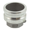 3 x 2" Aluminum Type A Male Camlock - Female NPT  G65A-300-200