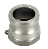 4" Aluminum Type A Male Camlock - Female NPT  G65A-400