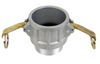 1/2" Aluminum Type B Female Camlock - Male NPT  G65B-050