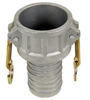 3" Aluminum Type C Female Camlock - Hose Barb  G65C-300