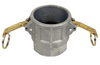 2" Aluminum Type D Female Camlock - Female NPT  G65D-200