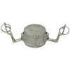 2" Aluminum Type DCL Lockable Dust Cap  G65DCL-200