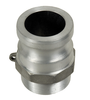 1-1/2" Aluminum Type F Male Camlock - Male NPT  G65F-150