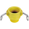 2" Nylon Type B Female Camlock - Male NPT  G65NB-200