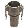 1" Stainless Type C Female Camlock - Hose Barb  G65SSC-100