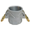 4" Aluminum Type LD Female Camlock - Female NPT  G66LD-400