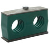1.10" Polypropylene Twin Support Clamp  G6T-4-110