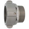 1-1/2 x 1-1/2" Hardcoat Aluminum Swivel Female NPSH - Male NPT  G81SM-NPSH-NPT-150-150
