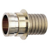2-1/2 x 2-1/2" Brass Male Machino - Hose Barb  G91MC-250