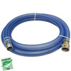 6" x 20' PVC Blue Water Suction Hose Assembly   G941BW-600CM20