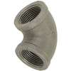 4" Sch. 40 Black Iron Female NPT 90° Elbow   G0898M-400-400