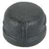 1/2" Sch. 40 Black Iron Female NPT Cap   G0800M-050