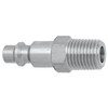3/8 x 3/8" Stainless Steel Industrial Pneumatic Nipple - Male NPT   CP25SS