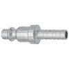 3/8 x 1/2" Steel Industrial Pneumatic Nipple - Hose Barb   CP25-45