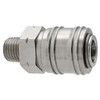 3/8 x 3/8" Steel ARO 210 Pneumatic Coupler - Male NPT   C35