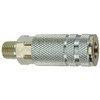1/4 x 1/4" Steel Lincoln Pneumatic Coupler - Male NPT   C27