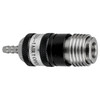 1/4 x 1/4" Steel Universal Pneumatic Coupler - Hose Barb   CS60-42