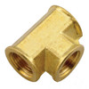 1/4" Brass Female NPT Tee   G08T88B-04-04