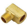 3/4 x 3/4" Brass Male NPT - Female NPT 90° Street Elbow   G1698BX-12-12