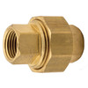 1" Cast Brass Female NPT Swivel Union   G0808BU-100-100