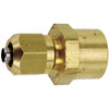 1/4 x 1/4" Brass DOT Female NPT - Compression Connector   G7008-04-04