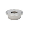 1-1/2 x 1/2" Stainless Steel Sanitary Clamp - Female NPT Adapter   G53FS-150-050
