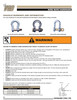 1-1/8" Golden Pin® Screw Pin Anchor Shackle   2902 0108